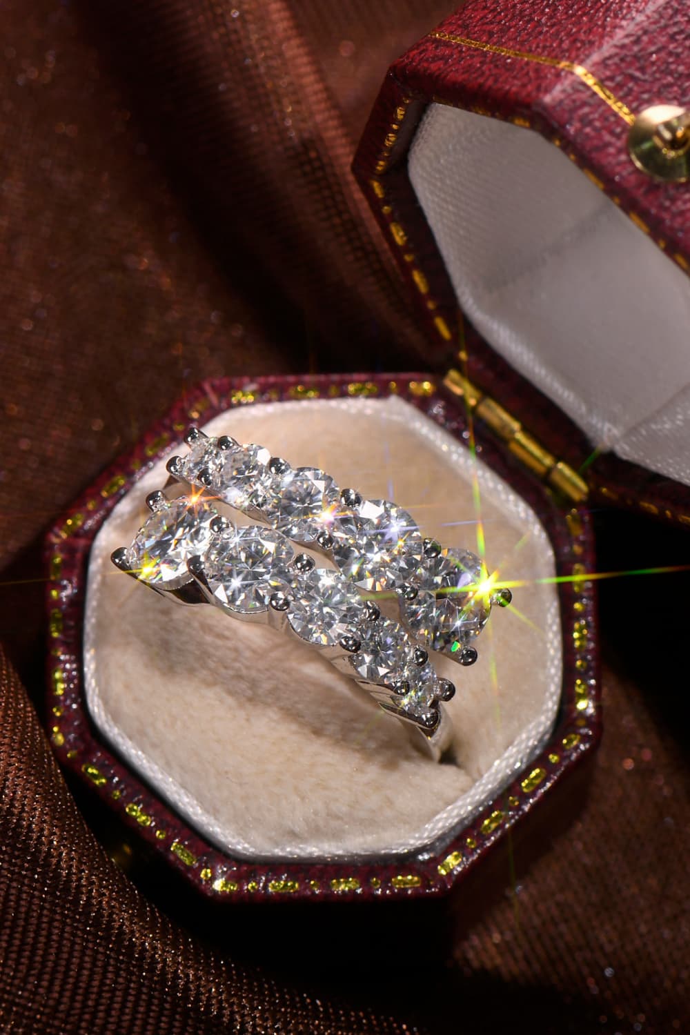 Adored Moissanite 925 Sterling Silver Ring - Lilixa.store