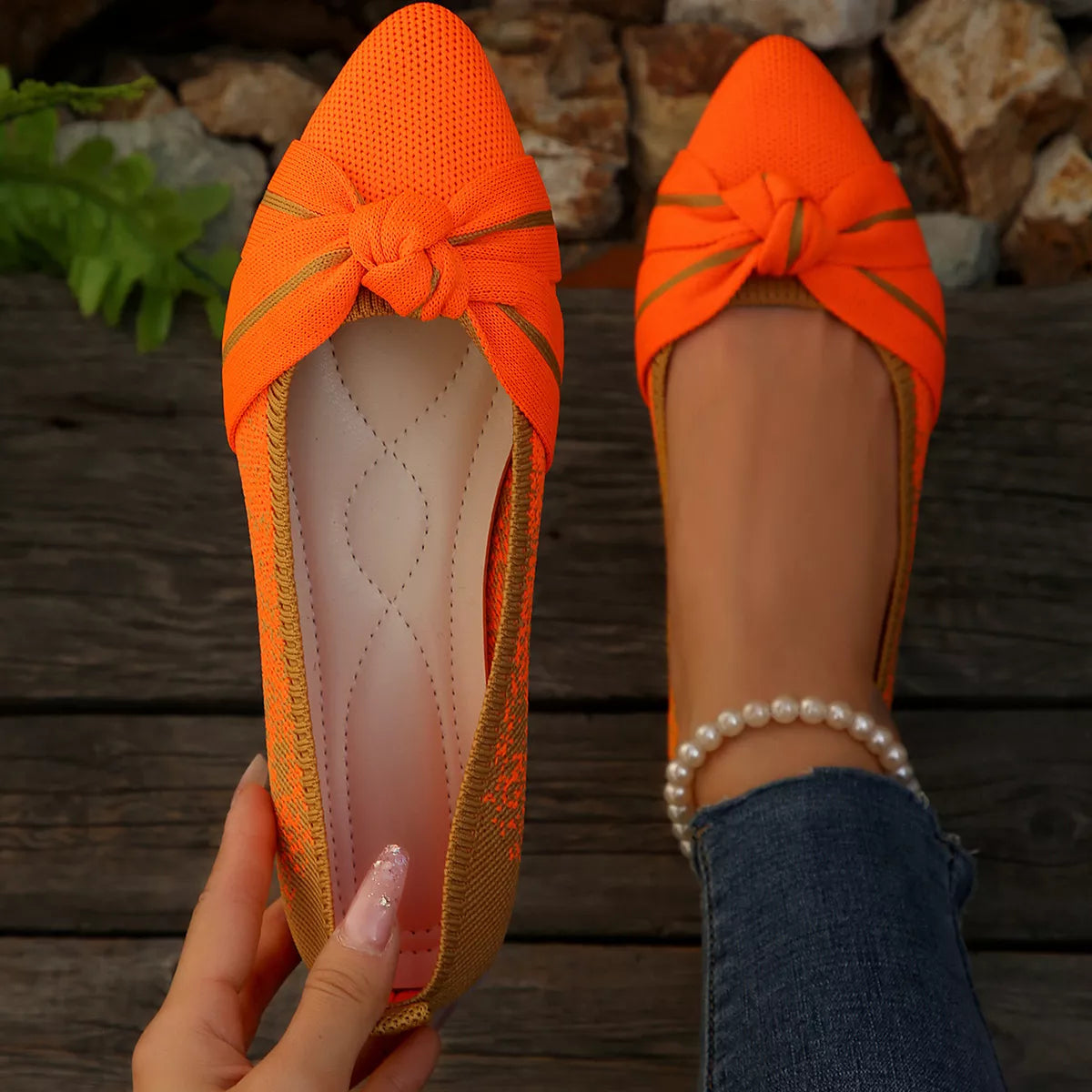 Point Toe Slip-Ons - Lilixa.store