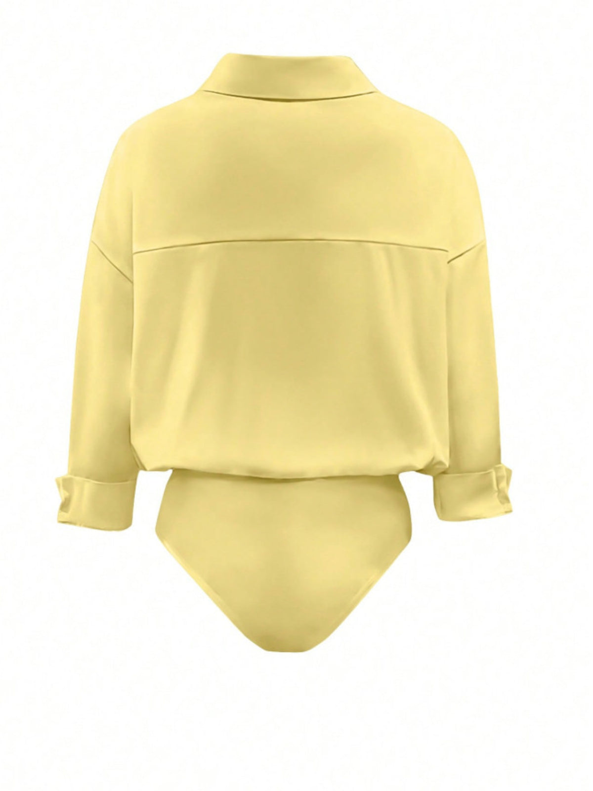 Button-Down Long Sleeve Bodysuit - Lilixa.store