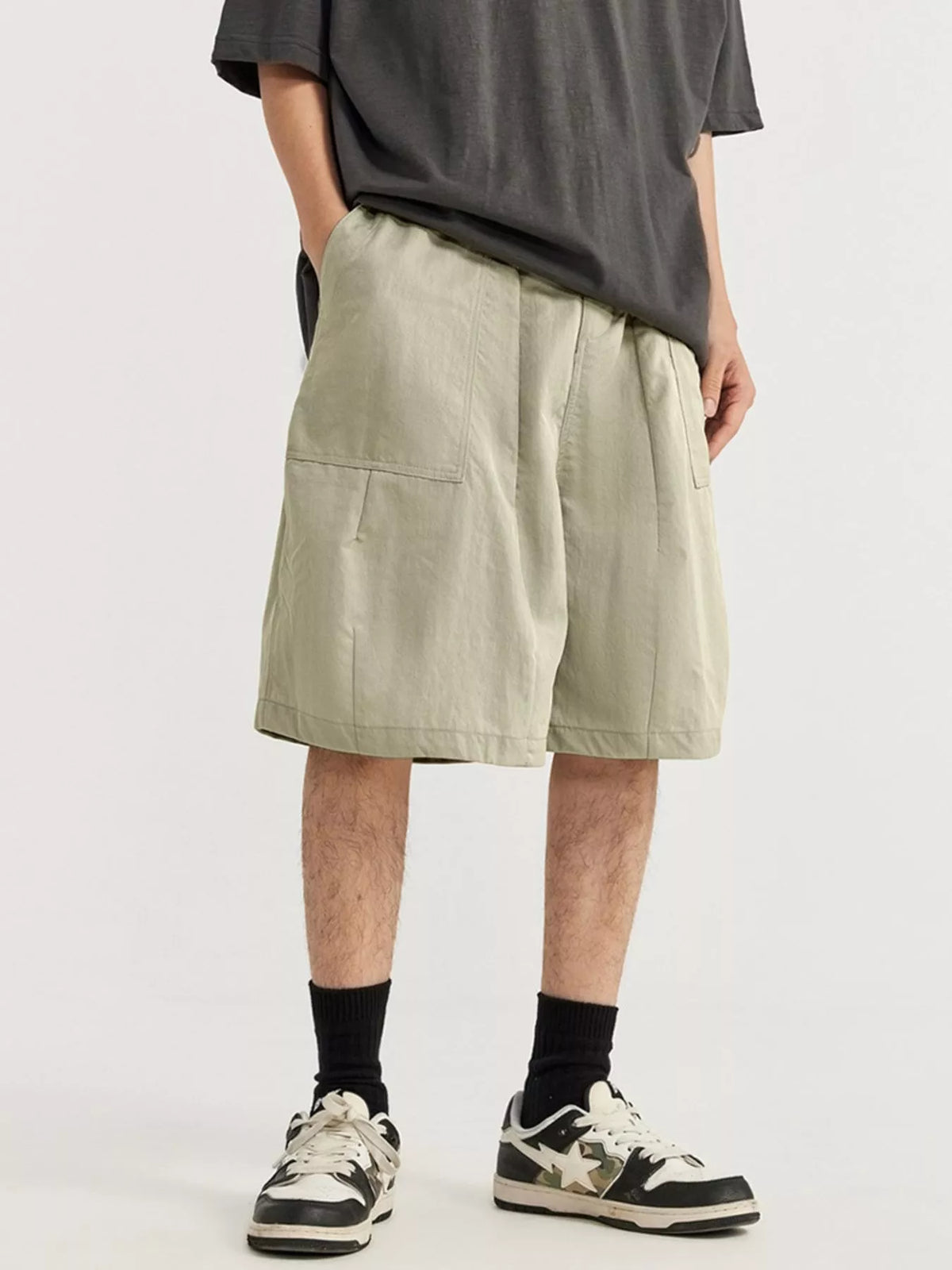 Men's Loose-Fit Drawstring Shorts, view 5