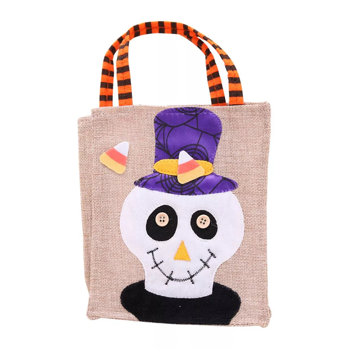 Halloween Decorative Witch Burlap Treat Bag - Lilixa.store