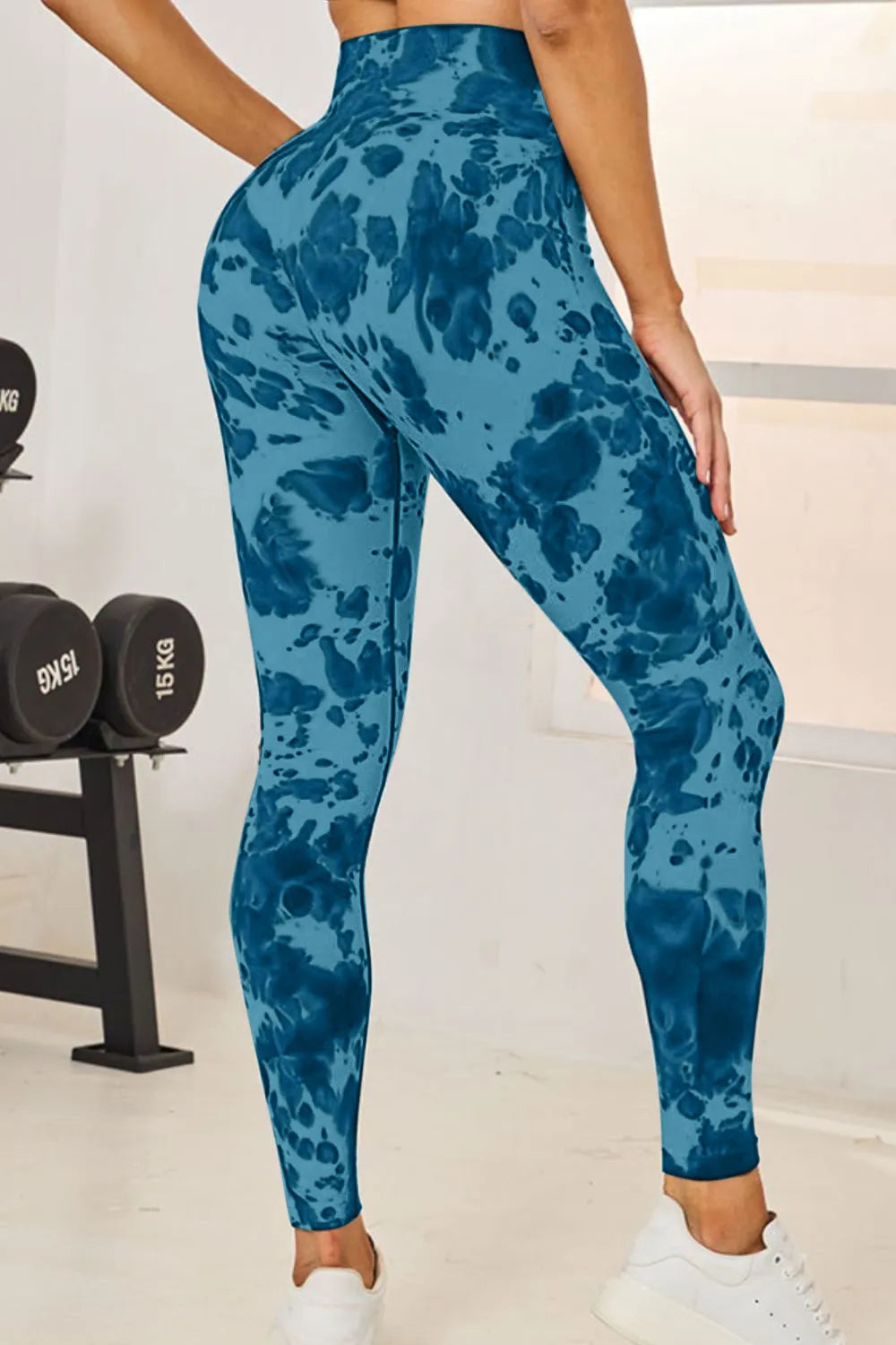 Tie-Dye High Waist Active Leggings - Lilixa.store