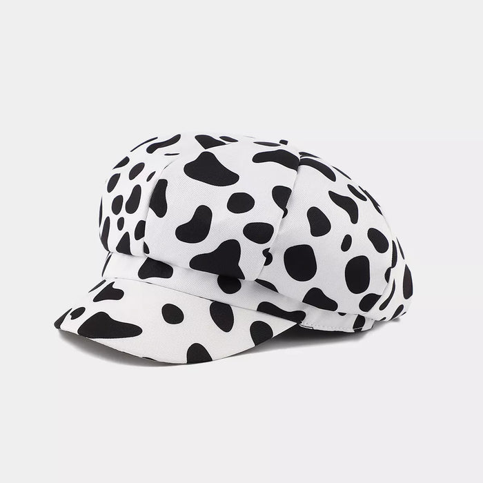 Animal Print Newsboy Hat - Lilixa.store
