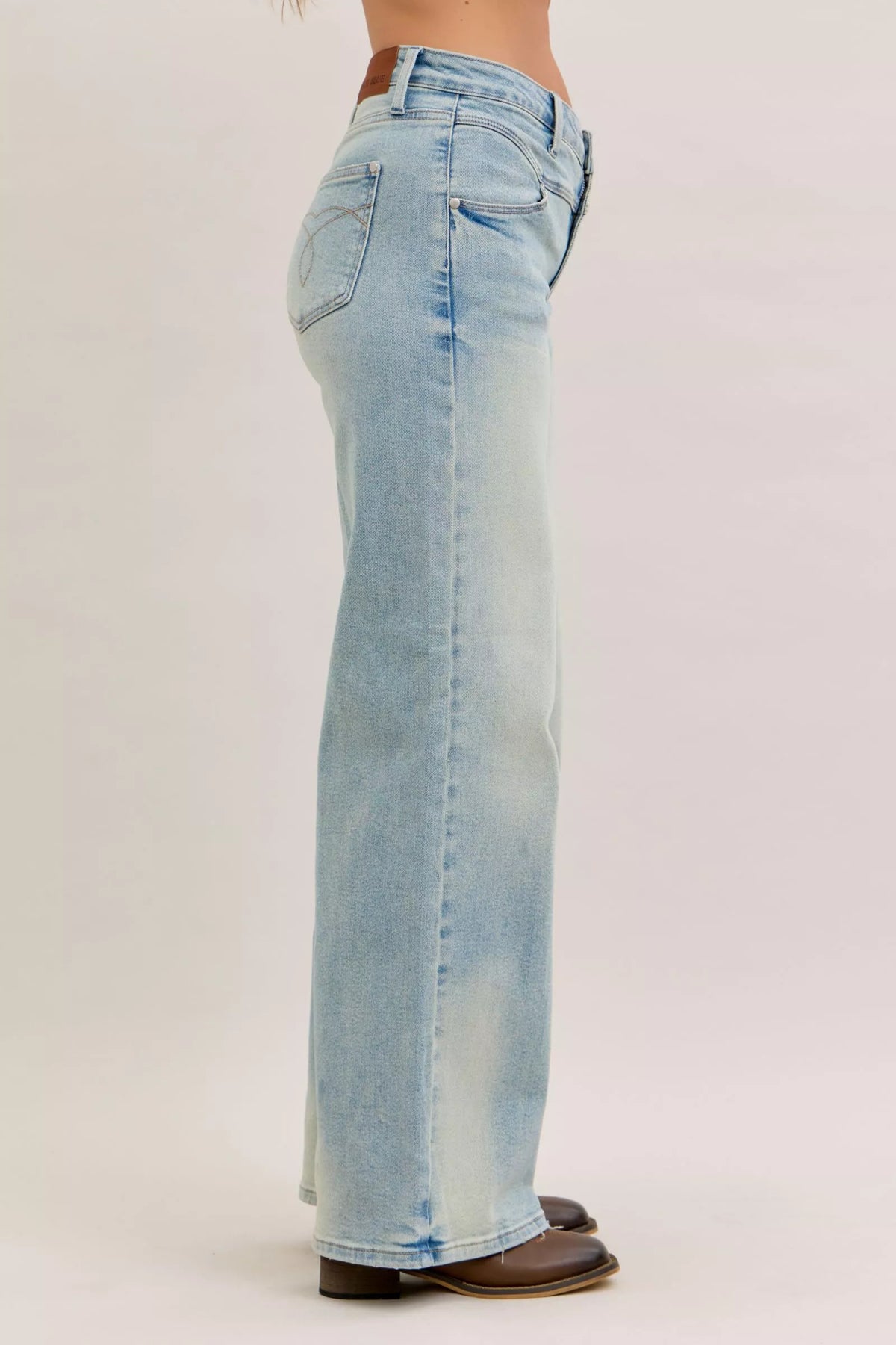Judy Blue High Waist Column Straight Jeans - Lilixa.store
