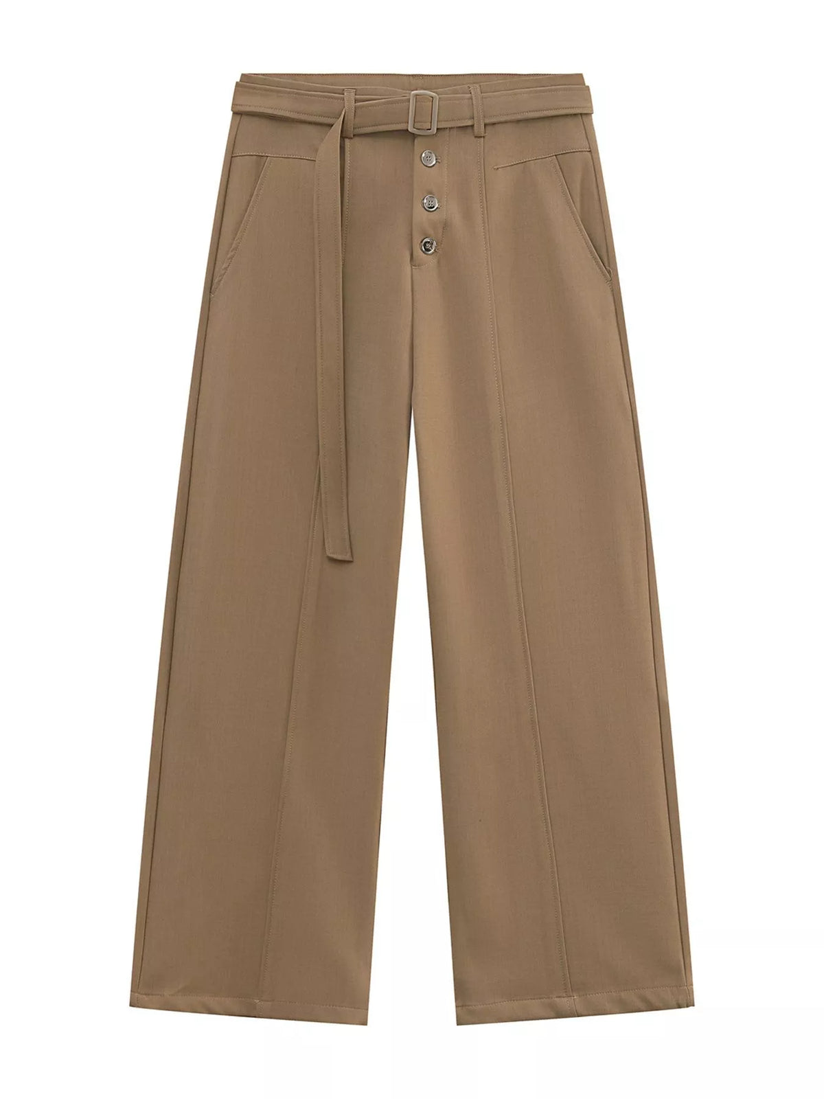 Men's High-Waisted Wide-Leg Pants - Lilixa.store
