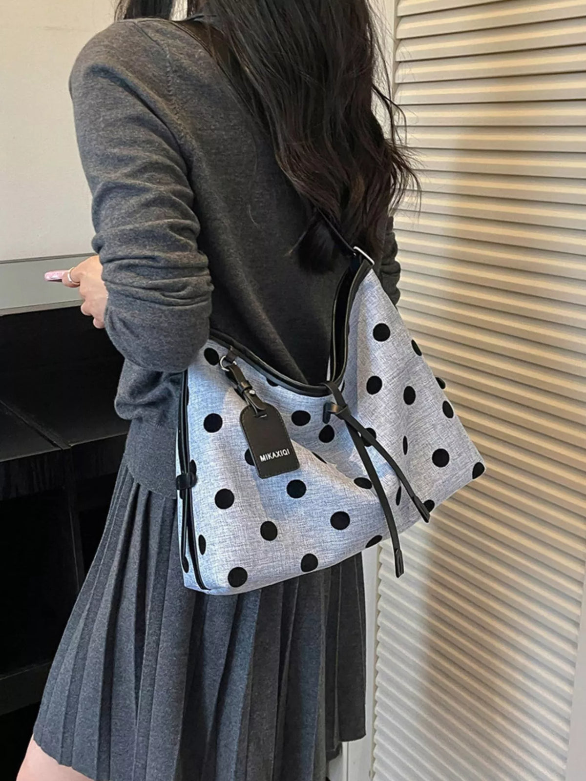 Polka Dot Shoulder Bag - Lilixa.store