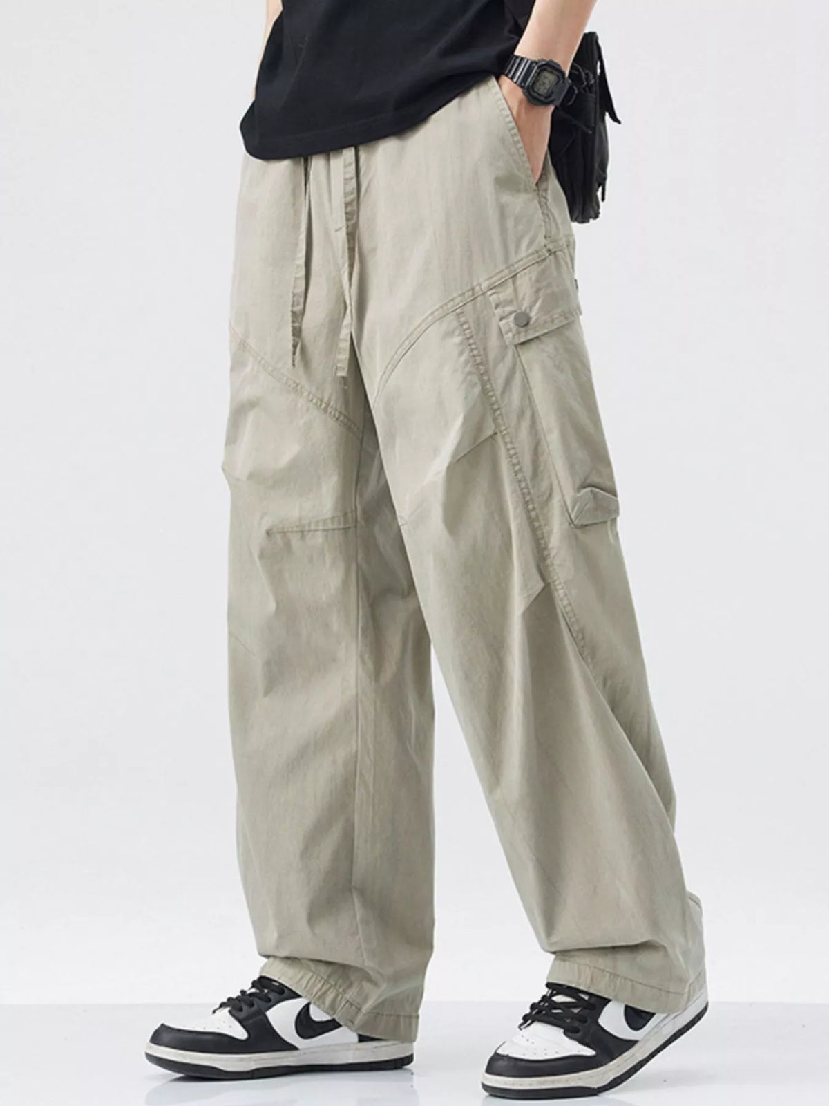 Men's Loose Fit Cargo Pants, view 4