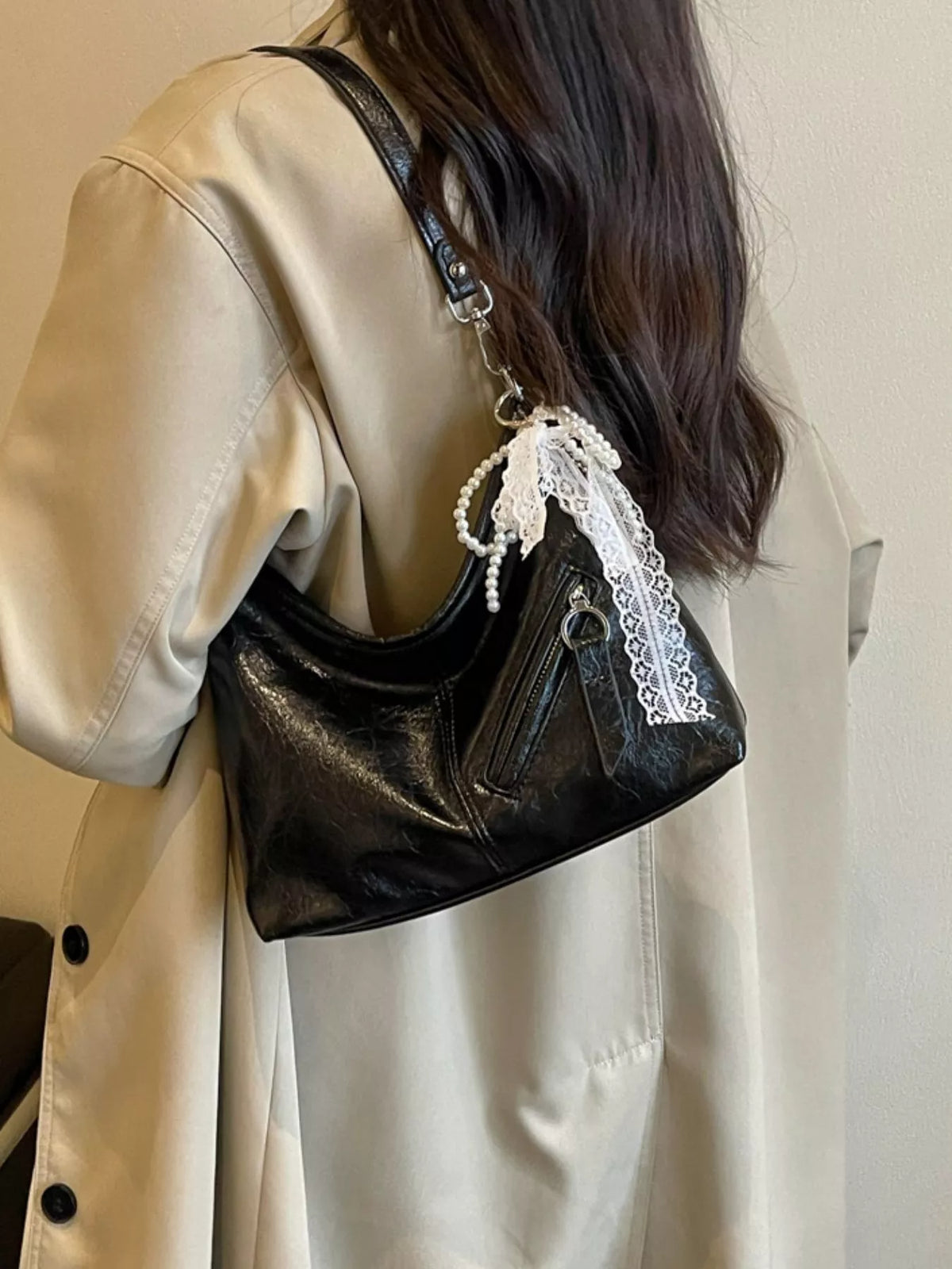 PU Leather Shoulder Bag - Lilixa.store