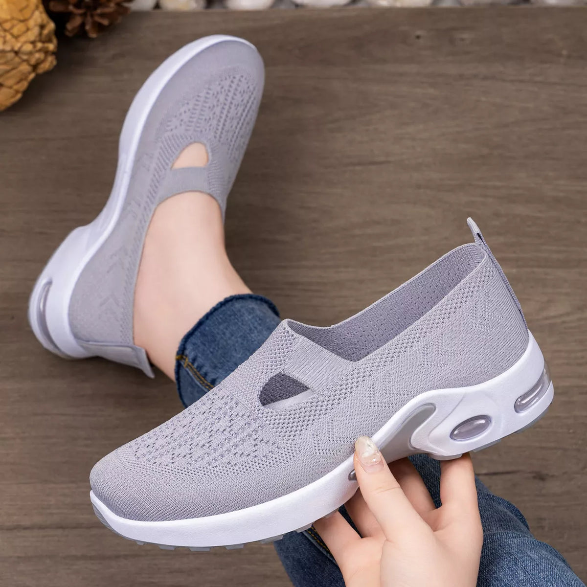 Round Toe Slip-Ons - Lilixa.store