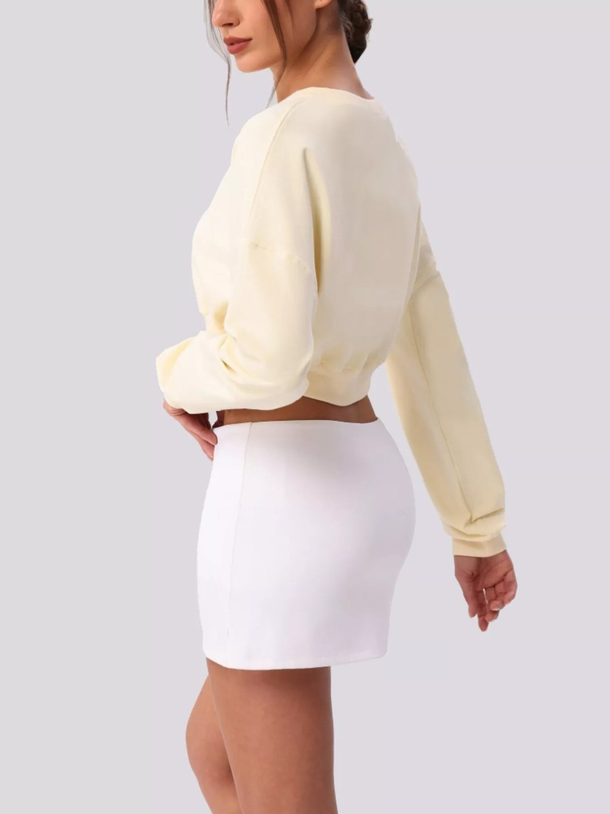 Cropped Button-Down Active Cardigan - Lilixa.store