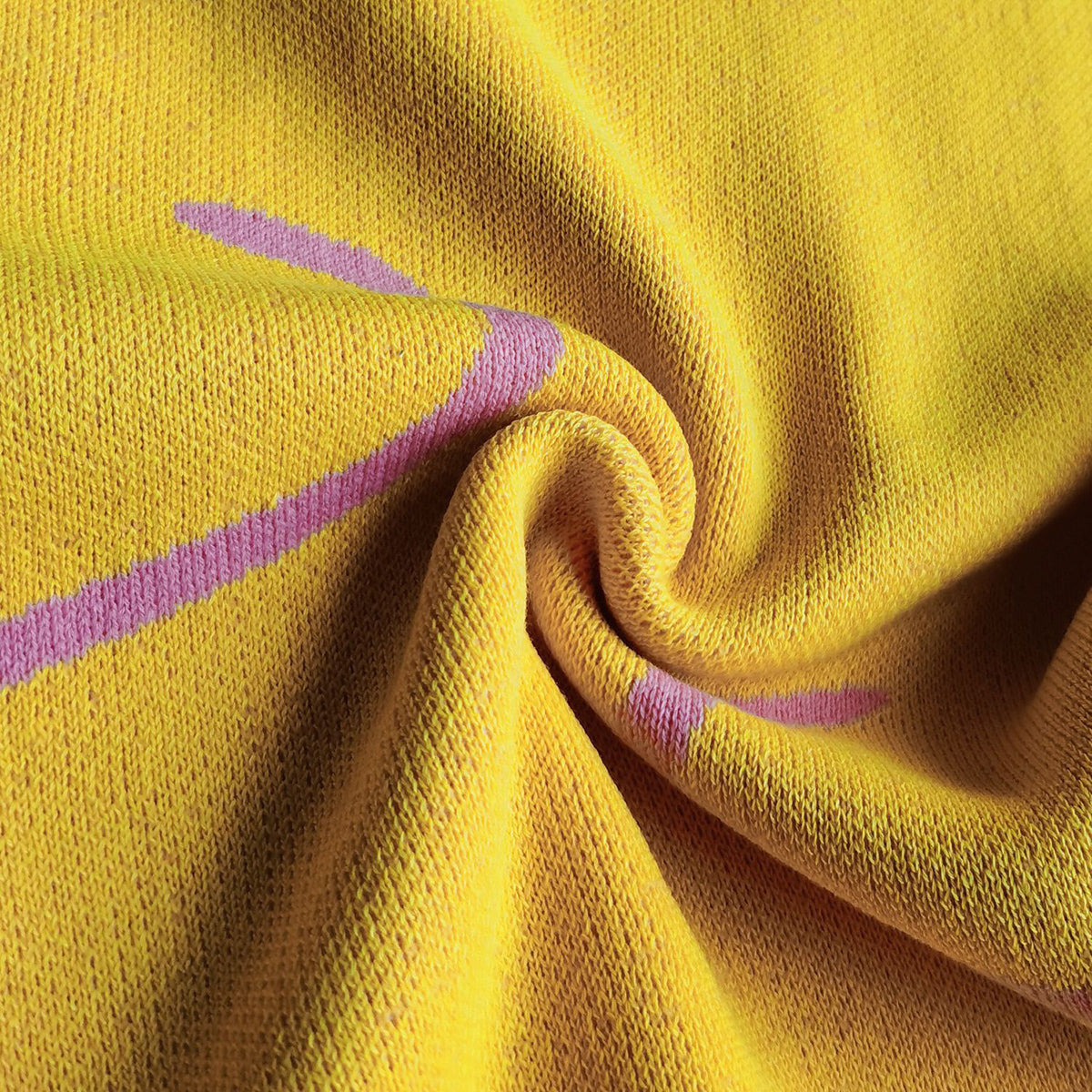 Halter Neck Midi Sweater Dress in Banana Yellow, view 4