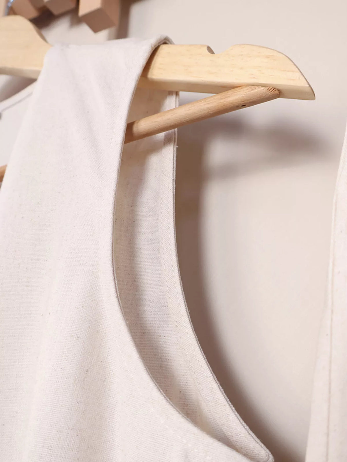 Button Up Vest and Shorts Two-Piece Set in Khaki Color, view 15