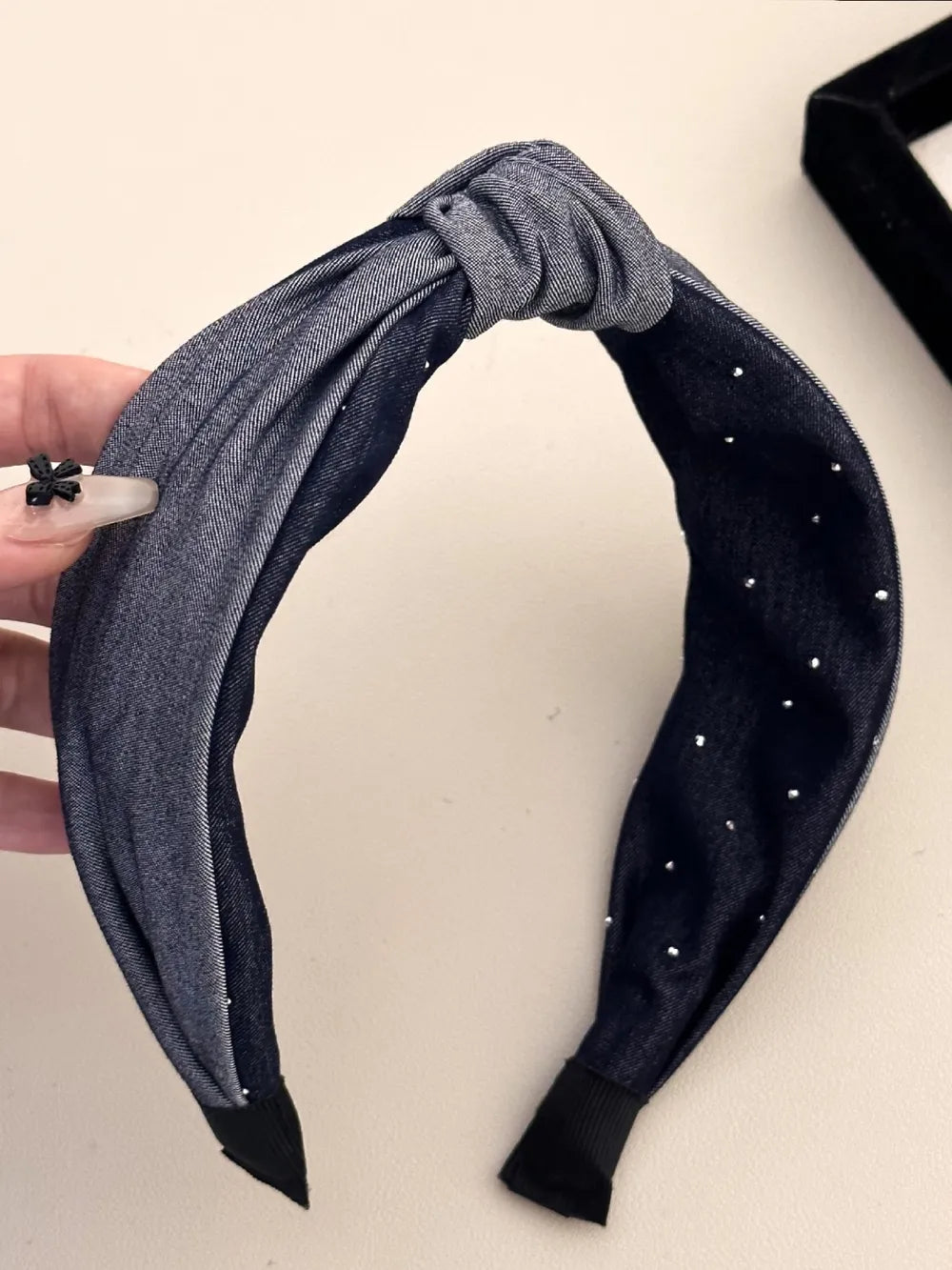 Knotted Polyester Wide Headband - Lilixa.store