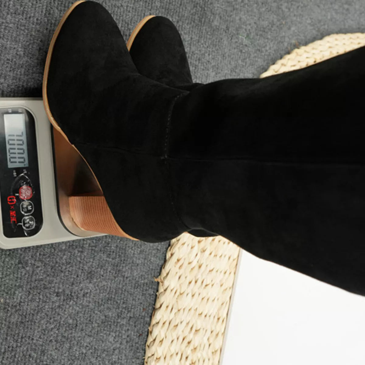 Point Toe Block Heels Boots - Lilixa.store