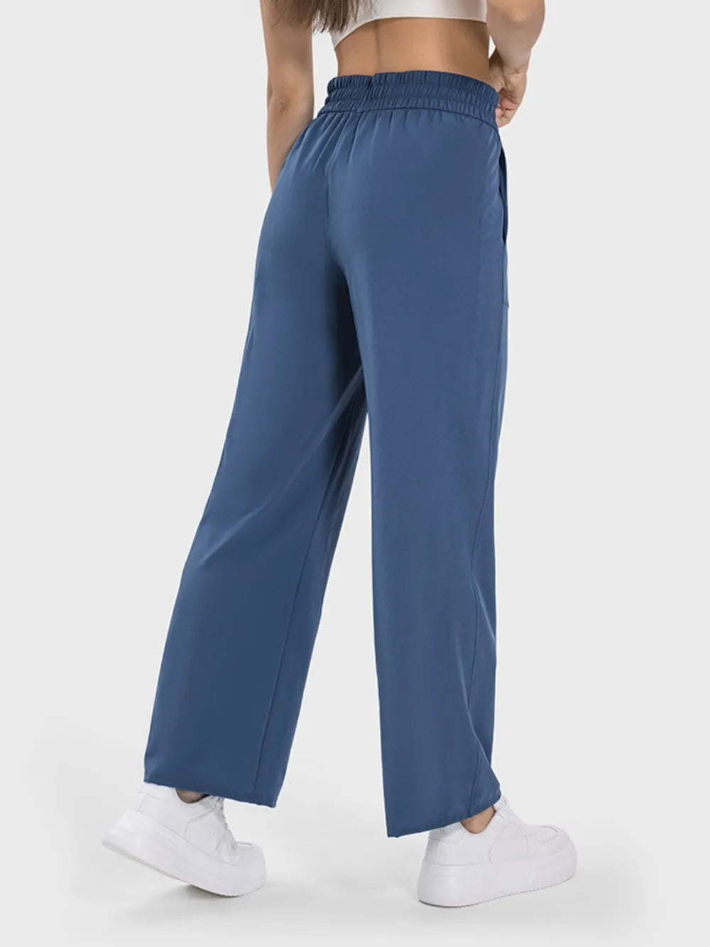 Millennia Drawstring Pocketed Active Pants - Lilixa.store