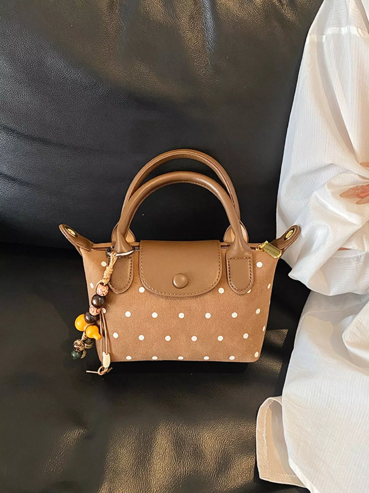 Polka Dot Crossbody Bag