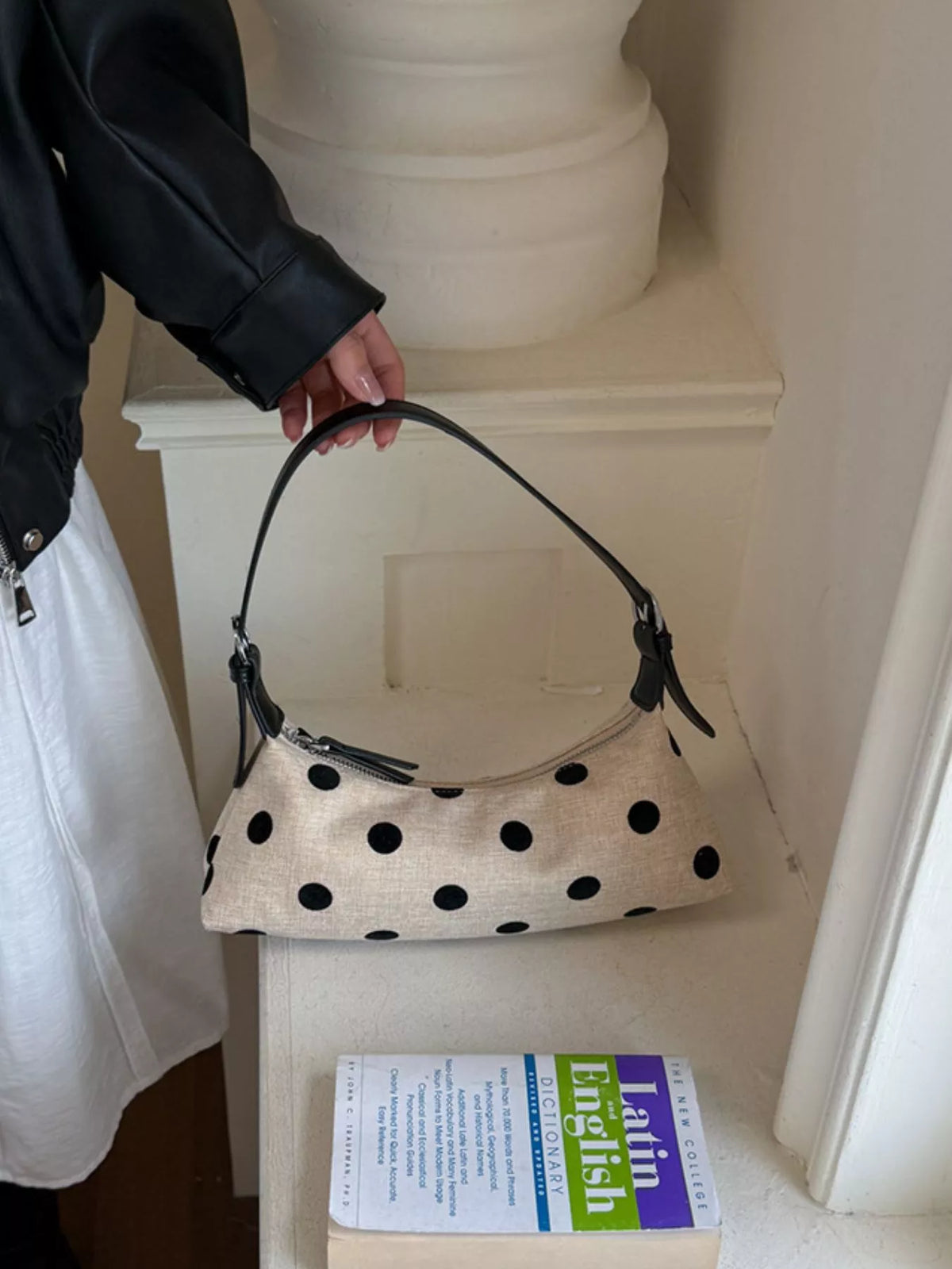 Polka Dot Crossbody Bag
