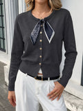 Button-Down Knit Cardigan - Lilixa.store
