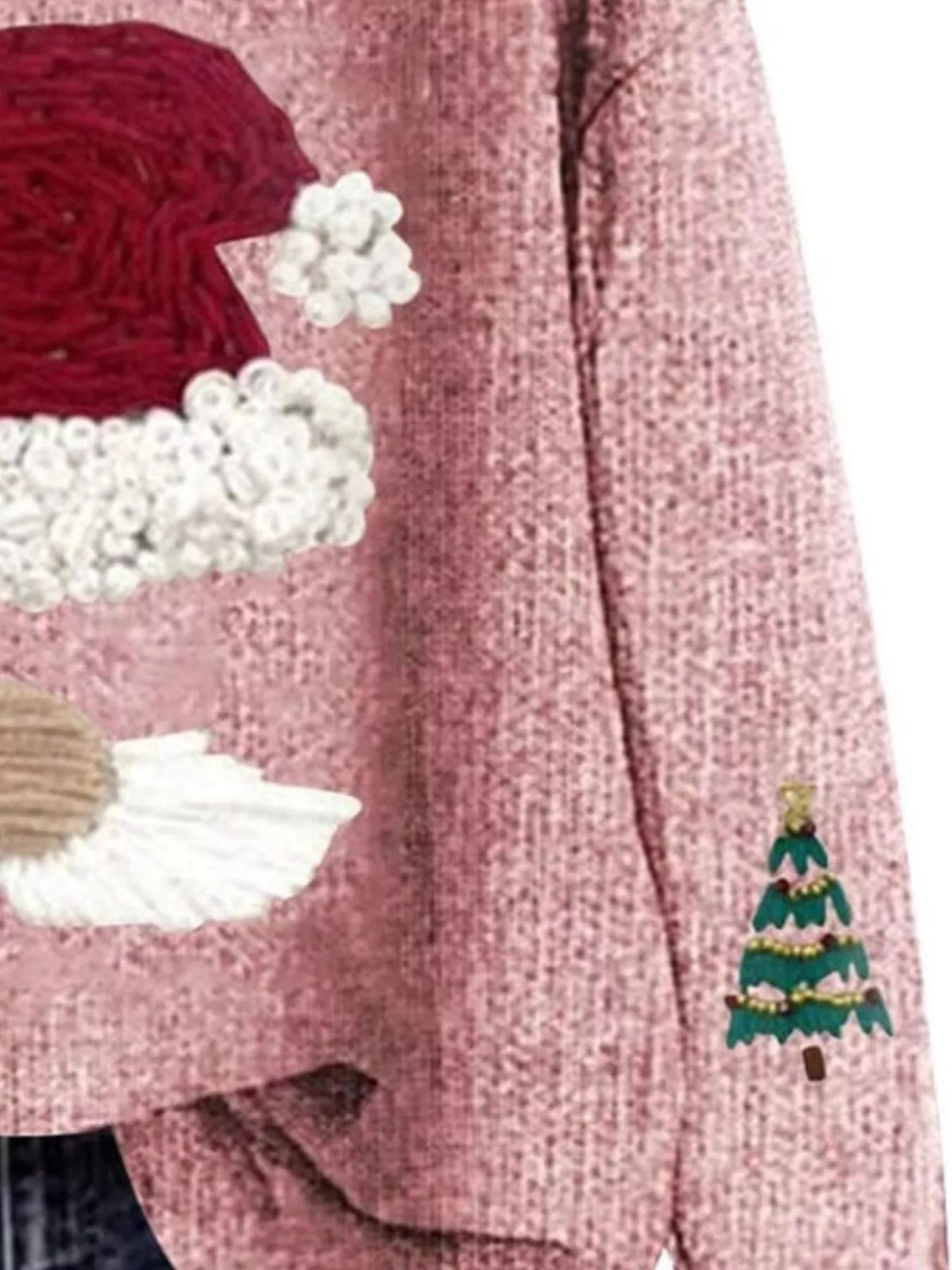 Christmas Graphic Dropped Shoulder Sweater