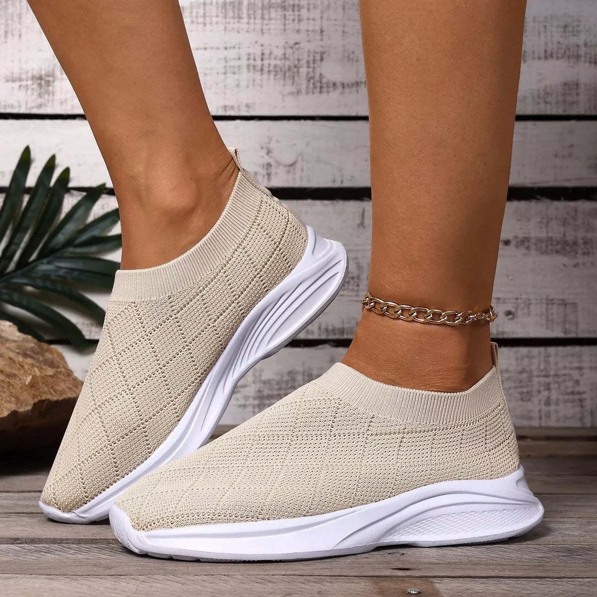 Breathable Mesh Round Toe Shoes - Lilixa.store