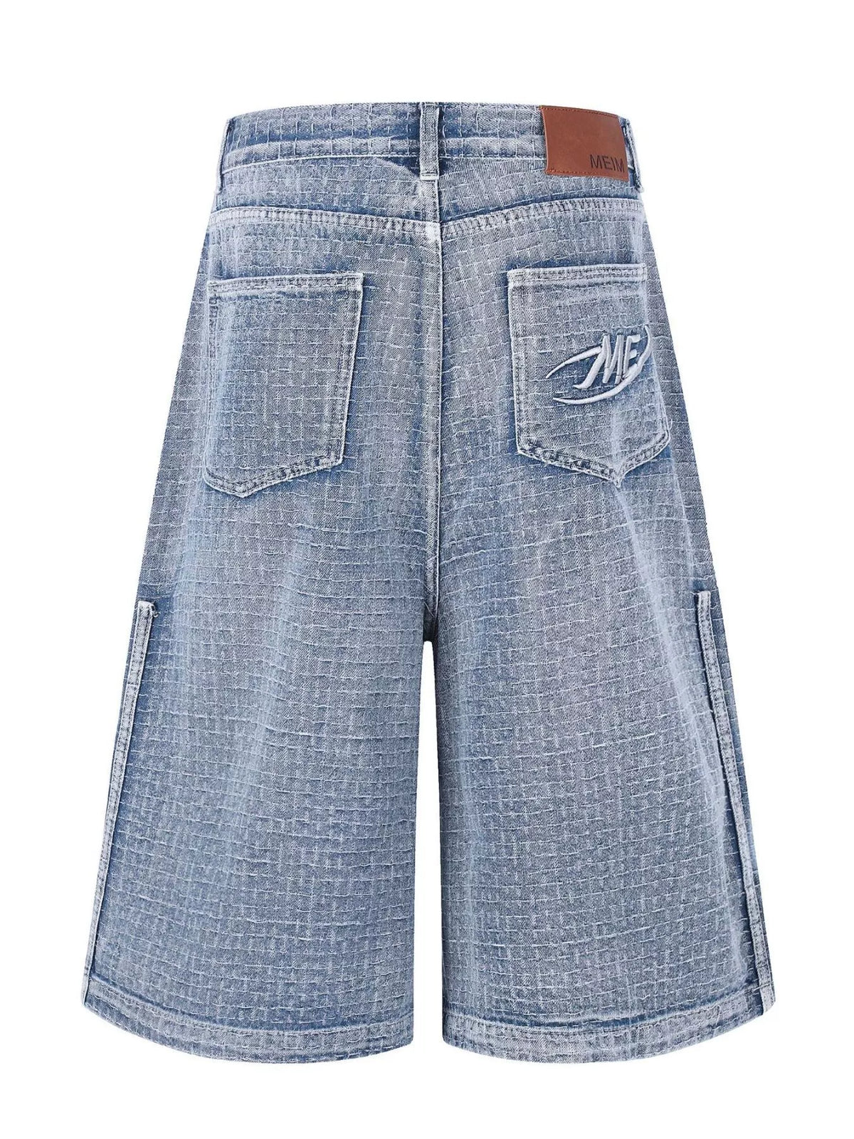 Men's Wide Leg Denim Capris - Lilixa.store