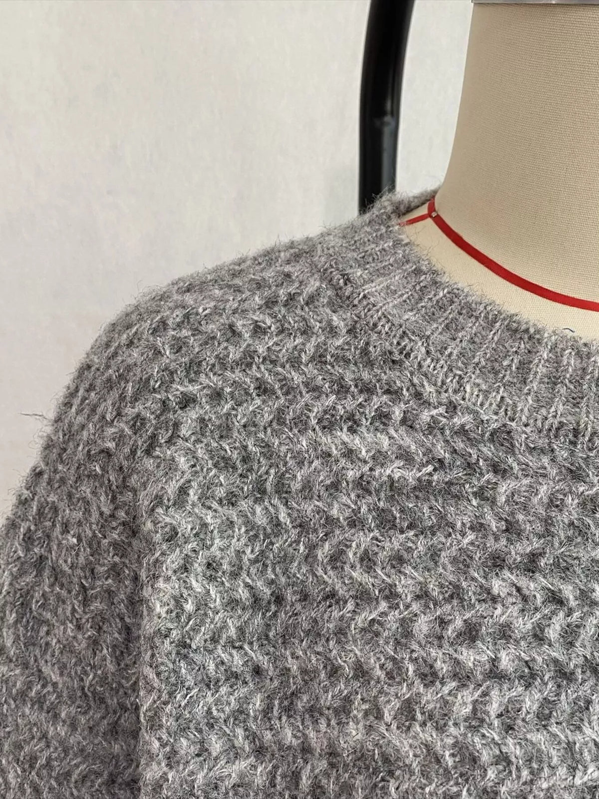 Round Neck Drop Shoulder Sweater, view 27