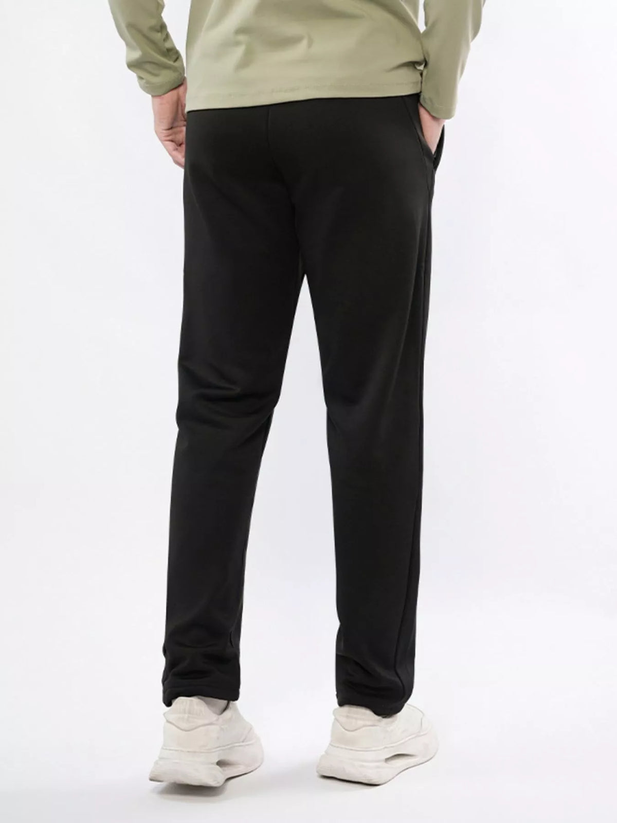 Men's Plus Size Casual Straight-Leg Pants, view 4