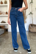 Judy Blue Full Size High Rise Straight Jeans - Lilixa.store