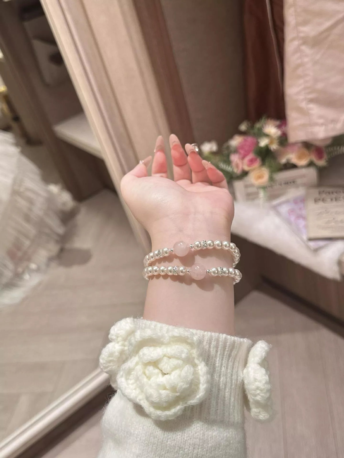 Alloy Pearl Bracelet - Lilixa.store