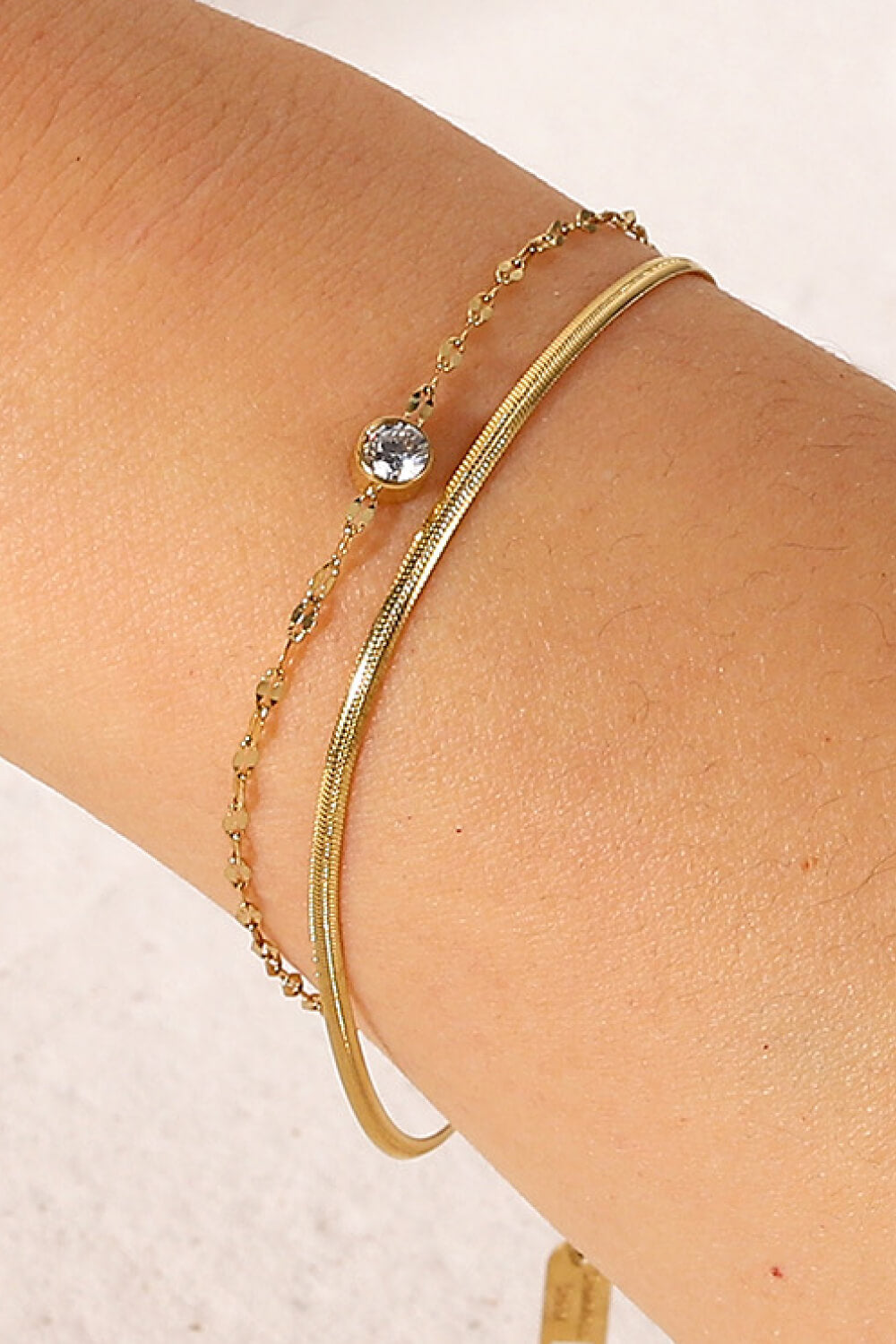Icing on the Cake Strass doppellagiges Armband