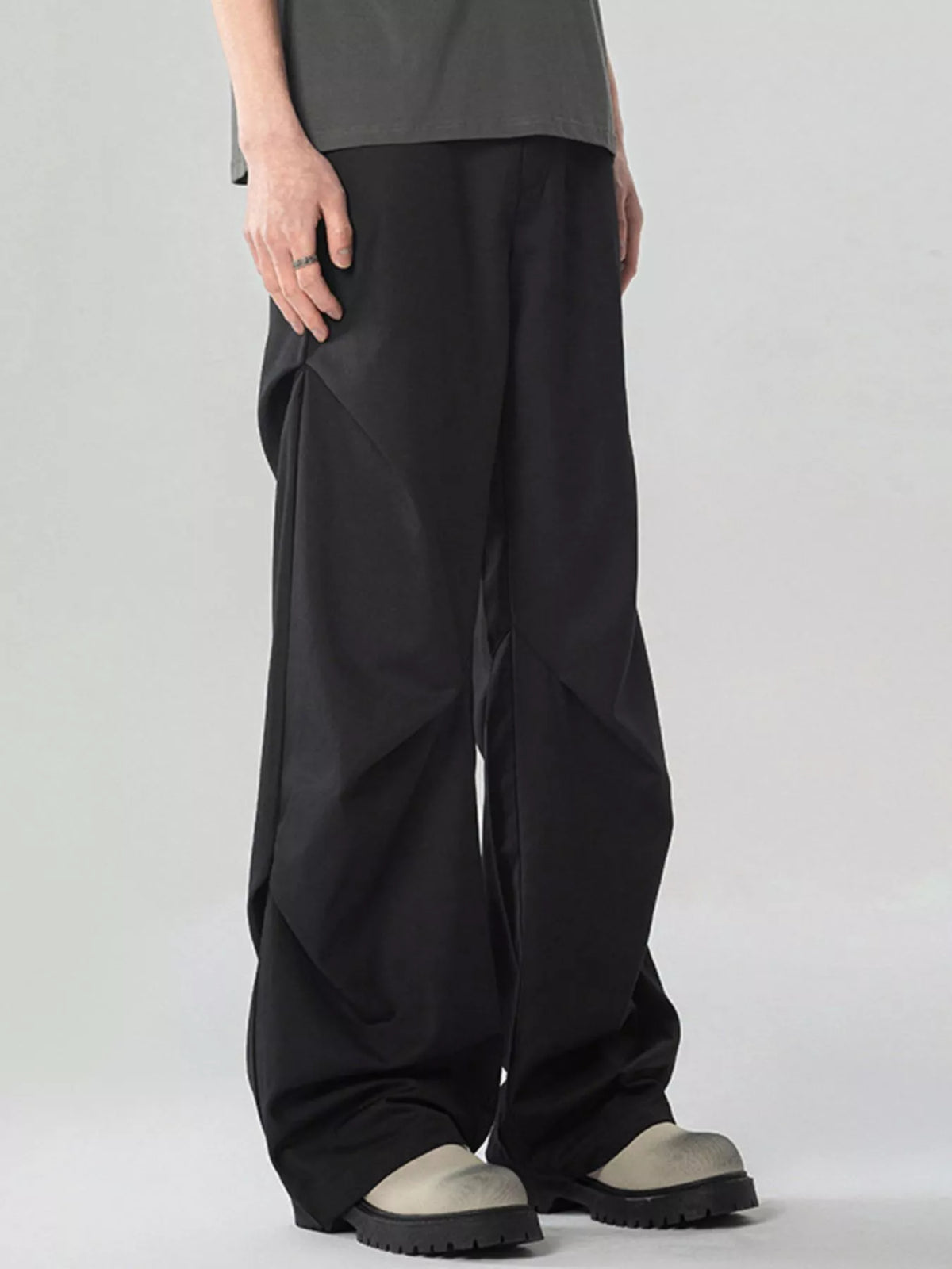 Men's Full Size Wide Leg Cargo Pants Plus Size