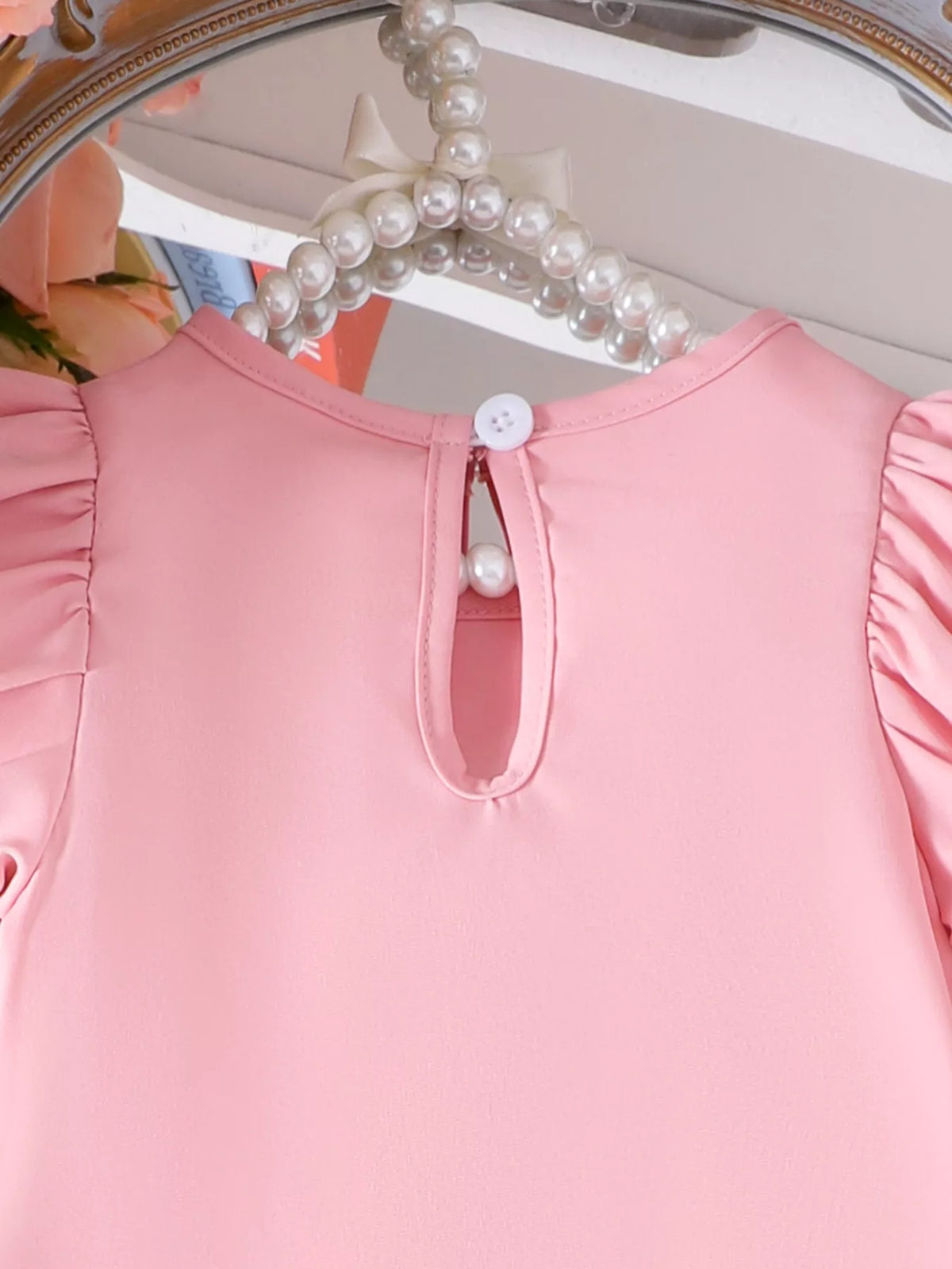 Children's Bow Puff Sleeve Dress - Lilixa.store