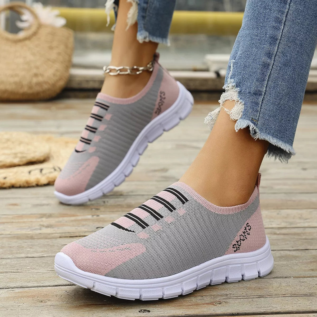 Round Toe Slip-Ons - Lilixa.store