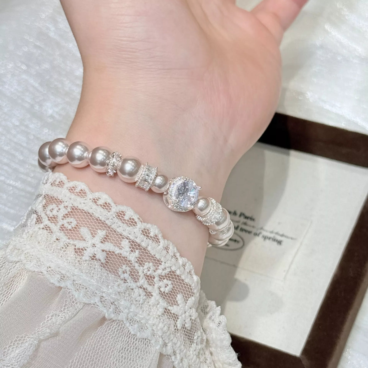 Pearl Zircon Bracelet - Lilixa.store