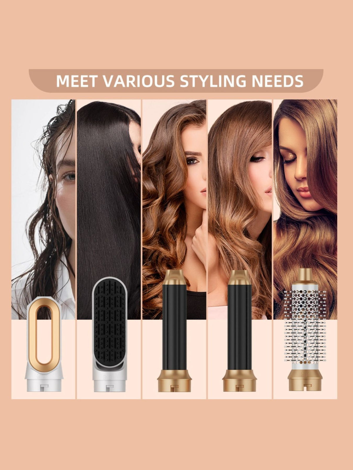 5 in 1 Hot Air Brush - Lilixa.store