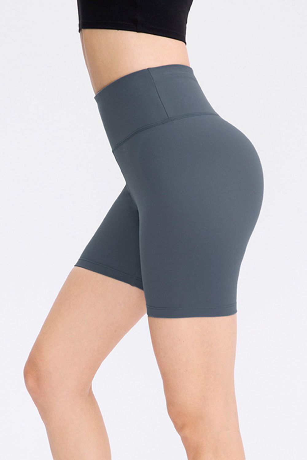 Wide Waistband Sports Shorts - Lilixa.store