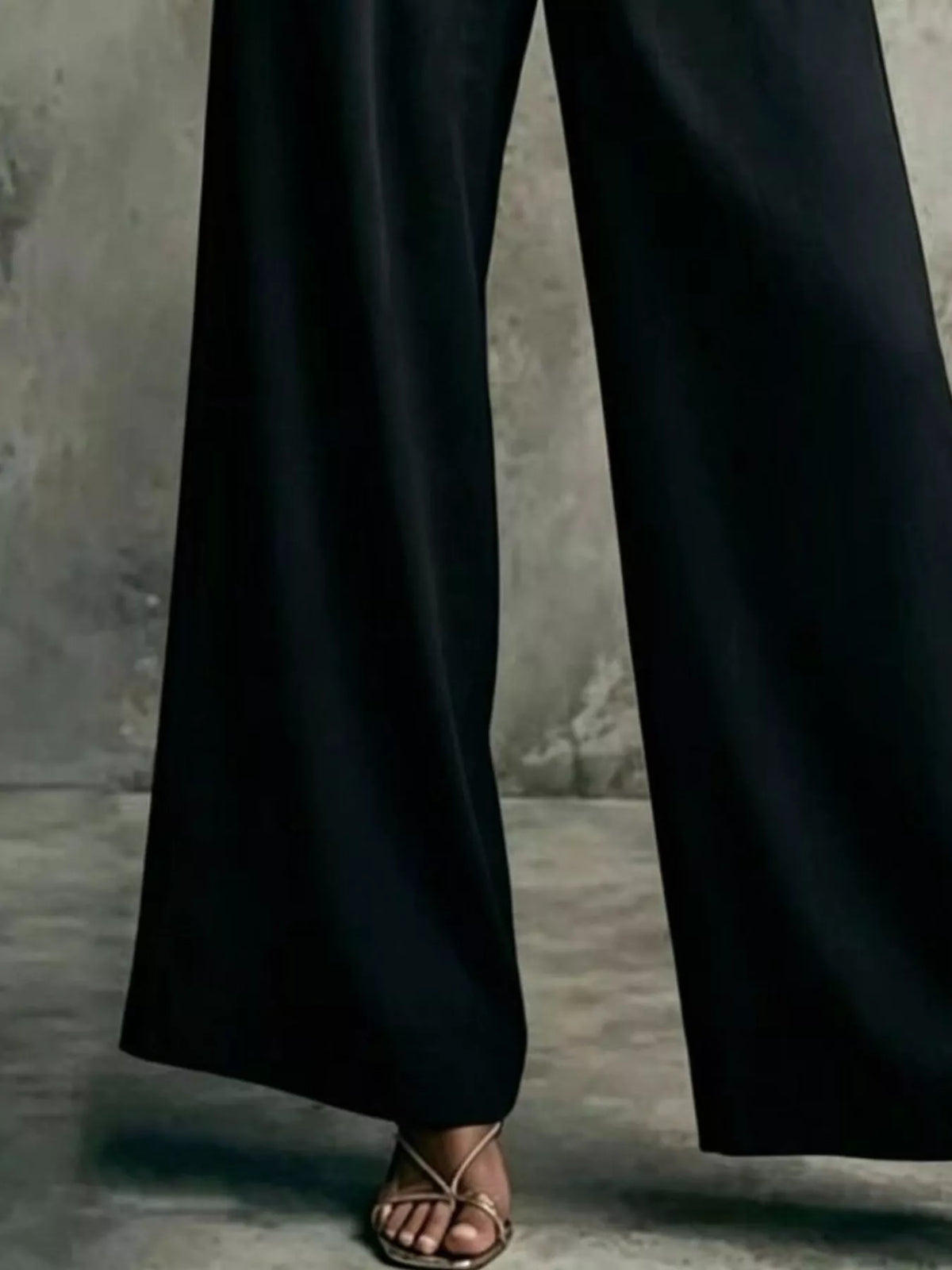 High-Waisted Wide-Leg Pants