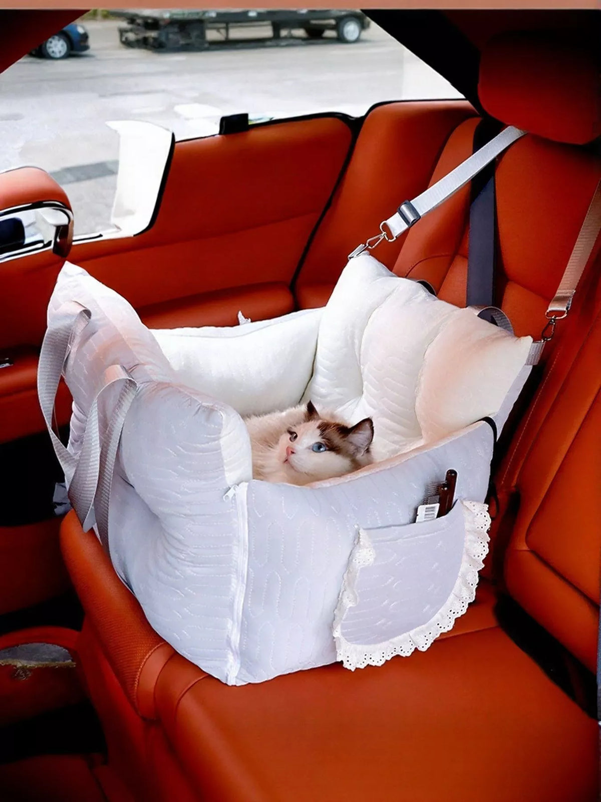 Comfortable & Secure Pet Car Seat Carrier - Lilixa.store