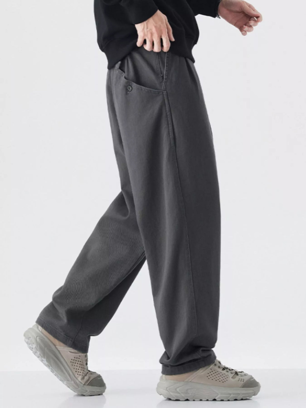 Men's Wide-Leg Casual Pants, view 3