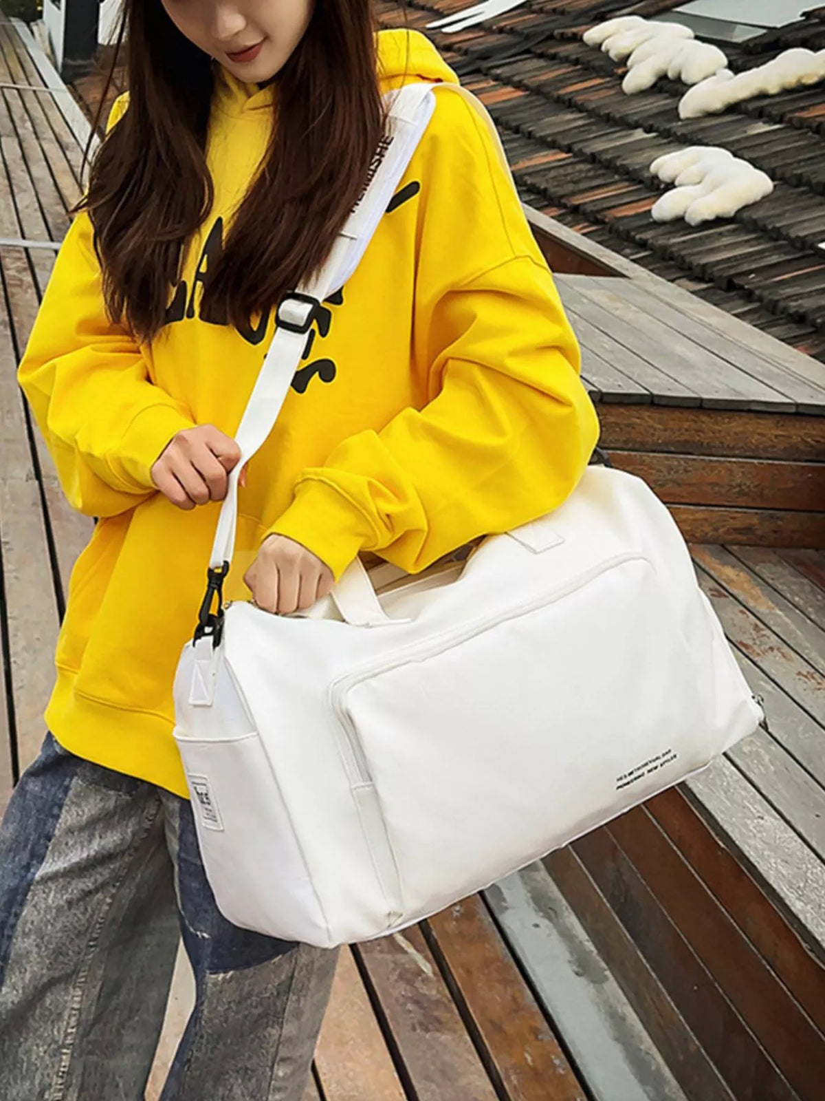 Large Capacity Canvas Travel Bag - Lilixa.store