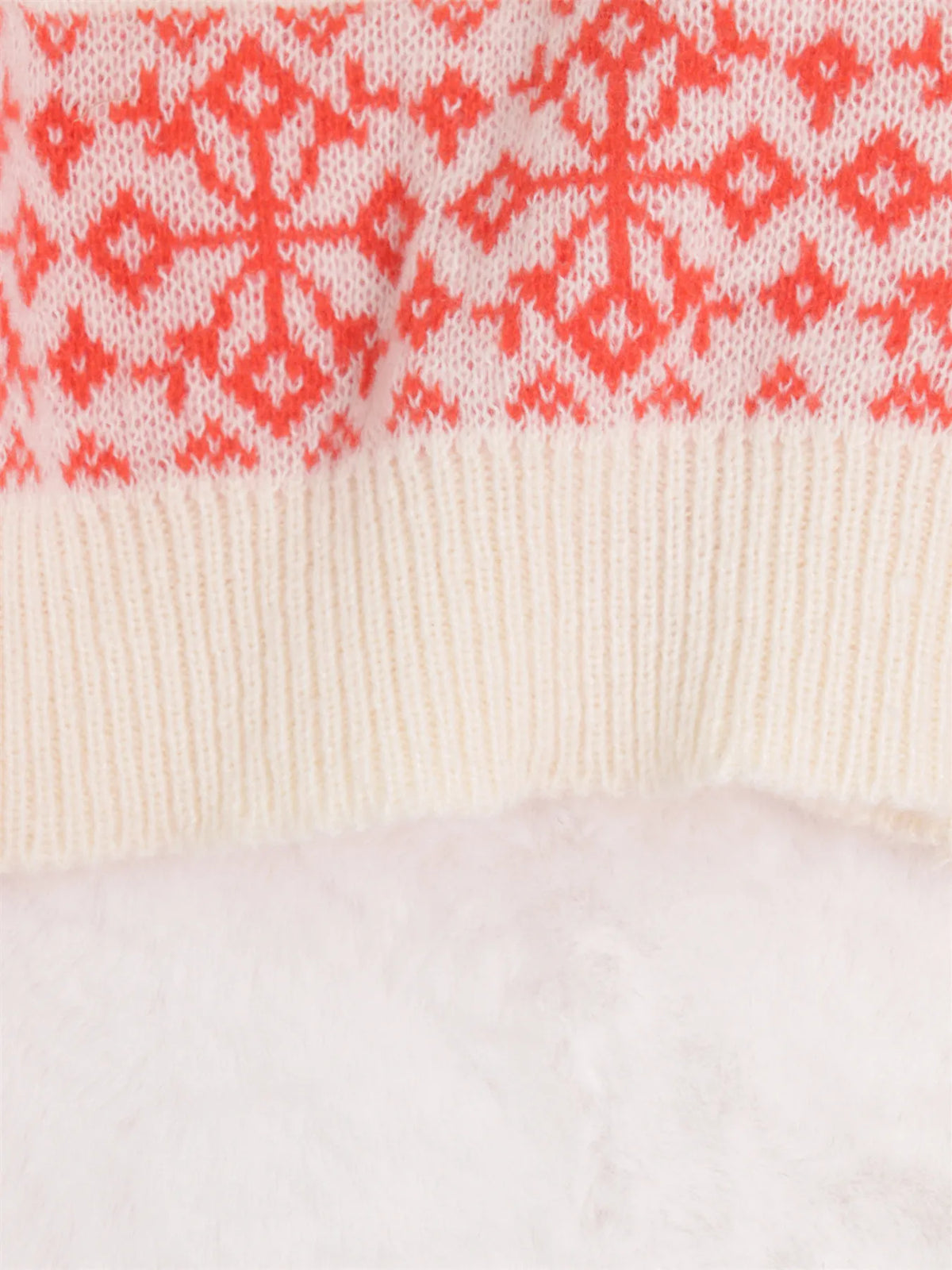 Contrast Ribbed hem Long Sleeve Sweater - Lilixa.store
