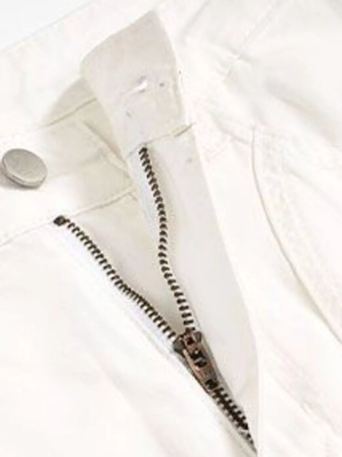 Men's Wide-Legged Casual Pants in White, view 3