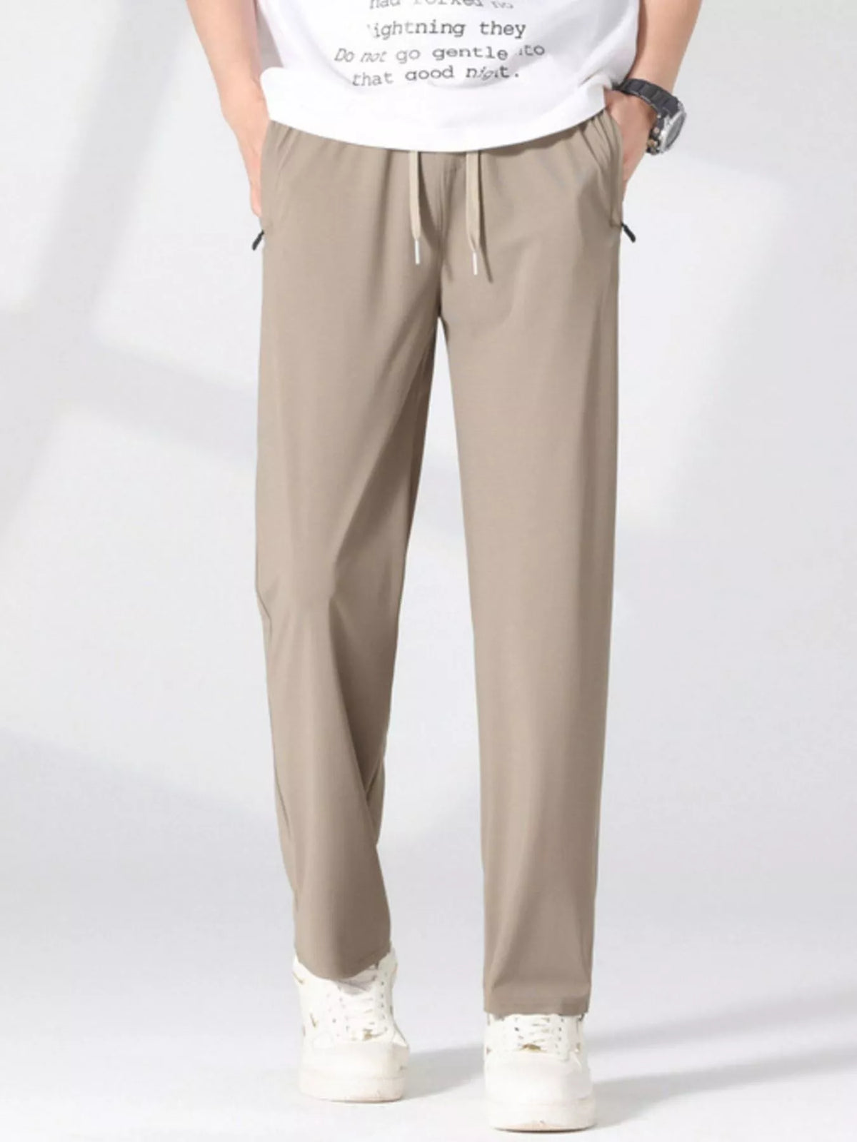 Men's Plus Size Casual Lightweight Quick-Dry Pants - Lilixa.store