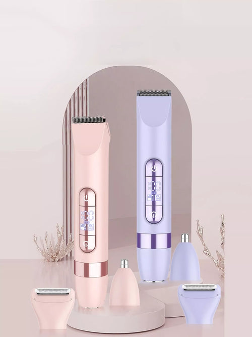 4-in-1 Multifunctional Painless Hair Removal in Pink