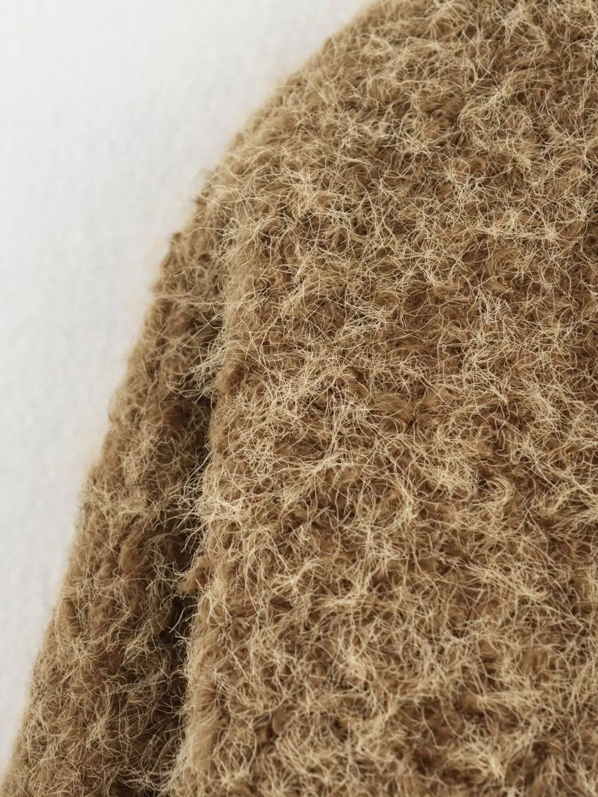 Textured Knit Tie-Front Outerwear - Lilixa.store