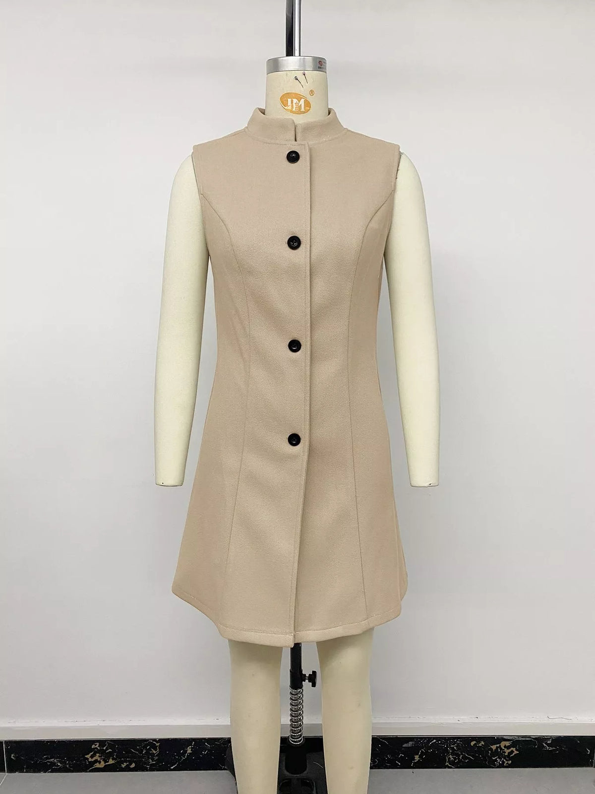Elegant Button-Down Vest Coat - Lilixa.store