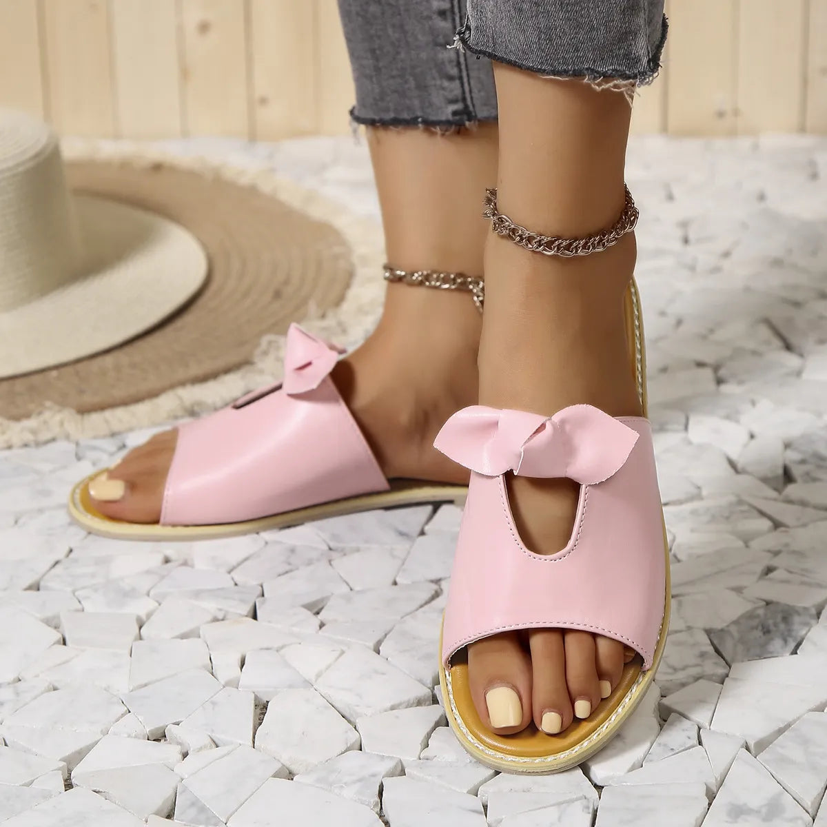 Casual Open Toe Cutout Detail Sandals, view 10
