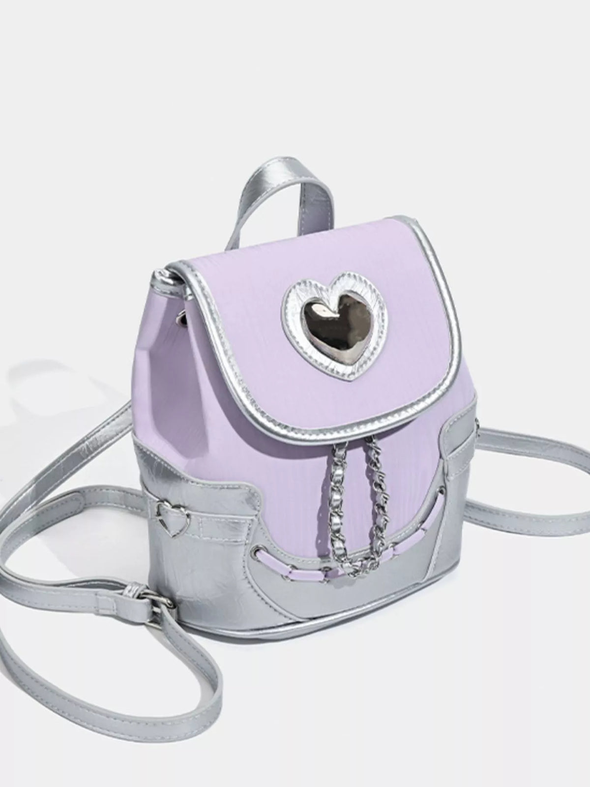 Heart Flap Backpack Bag - Lilixa.store