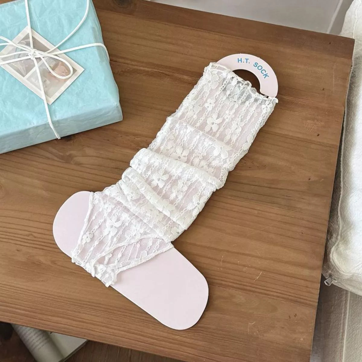 Lace Stirrup Socks - Lilixa.store