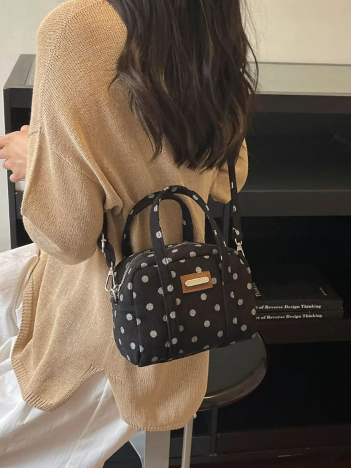 Polka Dot Crossbody Bag